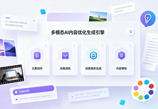 资阳区AI智能内容优化创新 多模态生成技术丰富数字内容创作生态